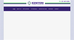 Desktop Screenshot of kenyeriengineering.com