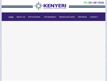 Tablet Screenshot of kenyeriengineering.com